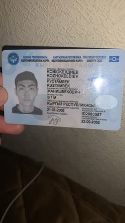 Паспорт жоголду 